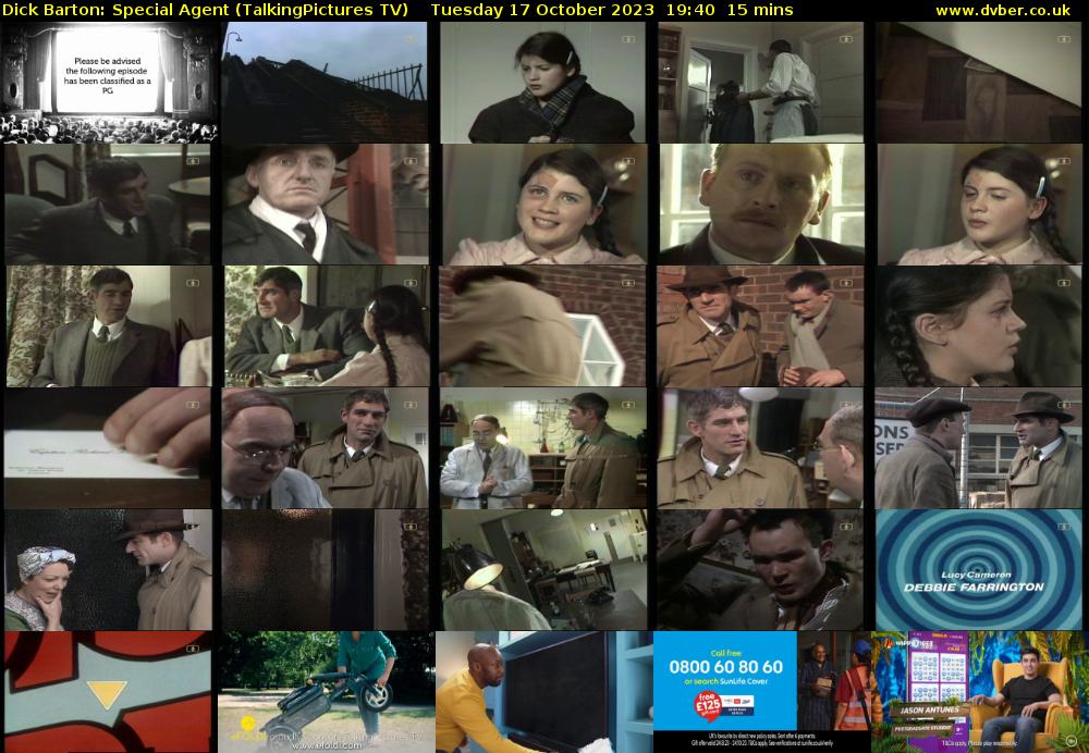 Dick Barton: Special Agent (TalkingPictures TV) Tuesday 17 October 2023 19:40 - 19:55