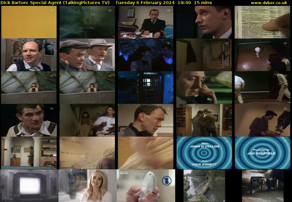Dick Barton: Special Agent (TalkingPictures TV) Tuesday 6 February 2024 19:40 - 19:55