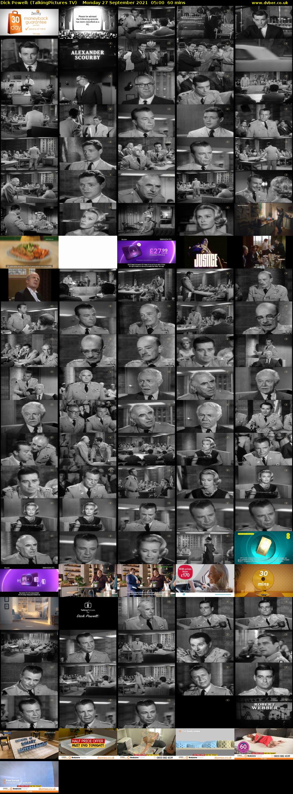 Dick Powell: (TalkingPictures TV) Monday 27 September 2021 05:00 - 06:00