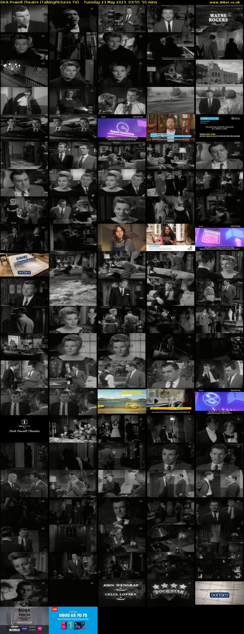 Dick Powell Theatre (TalkingPictures TV) Tuesday 23 May 2023 03:55 - 04:50