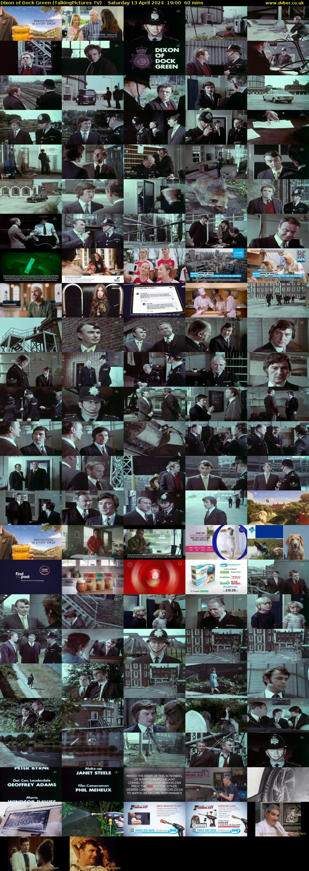 Dixon of Dock Green (TalkingPictures TV) Saturday 13 April 2024 19:00 - 20:00