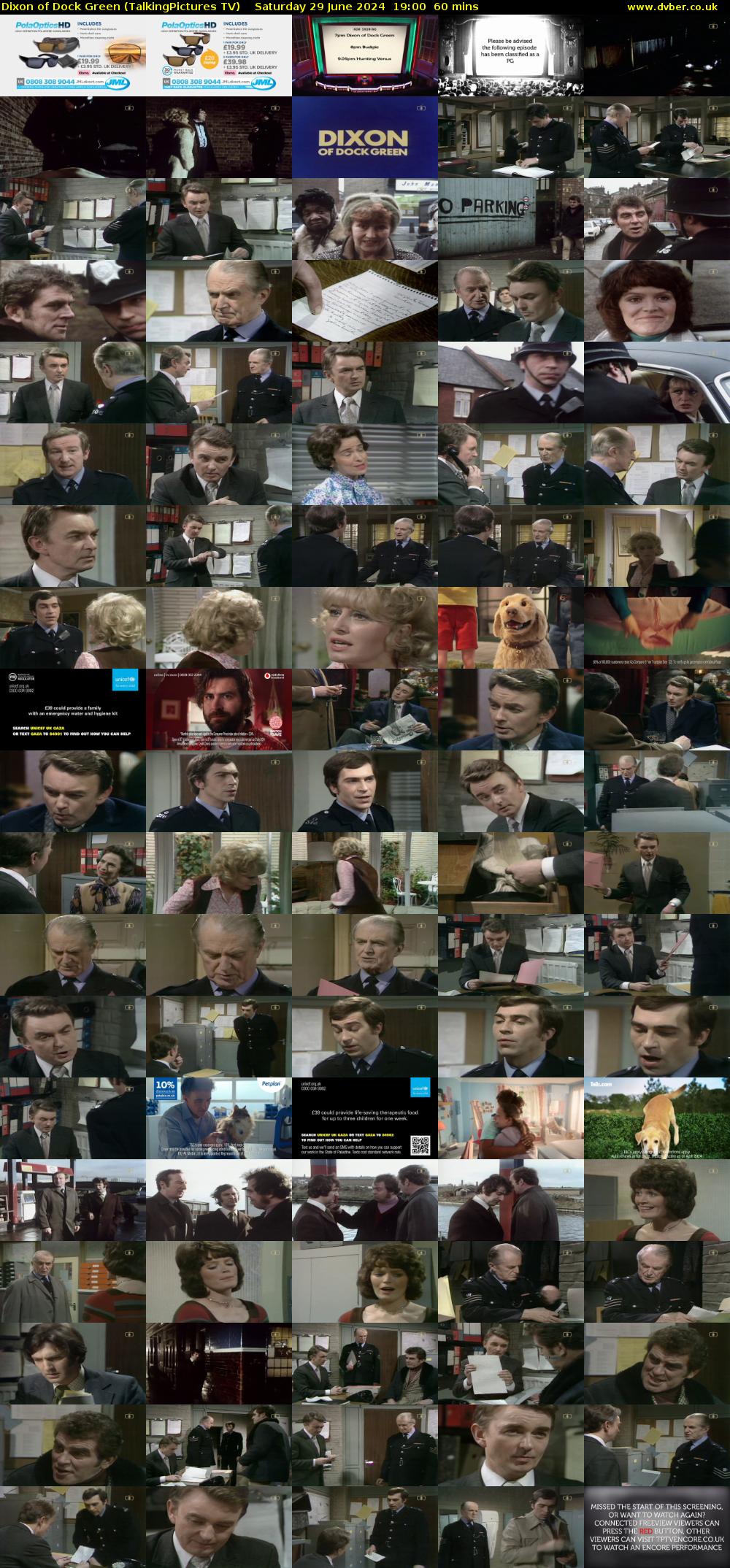 Dixon of Dock Green (TalkingPictures TV) Saturday 29 June 2024 19:00 - 20:00