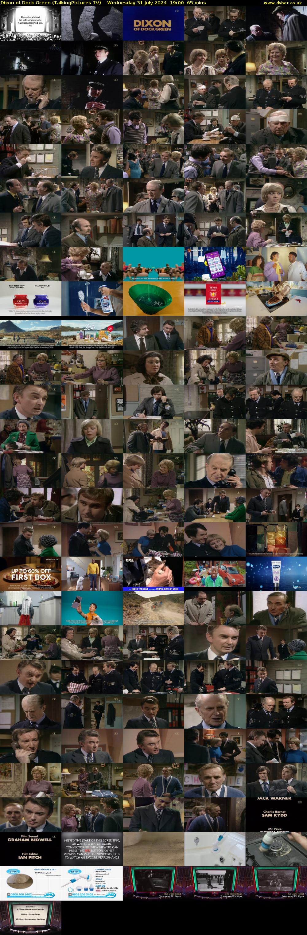 Dixon of Dock Green (TalkingPictures TV) Wednesday 31 July 2024 19:00 - 20:05