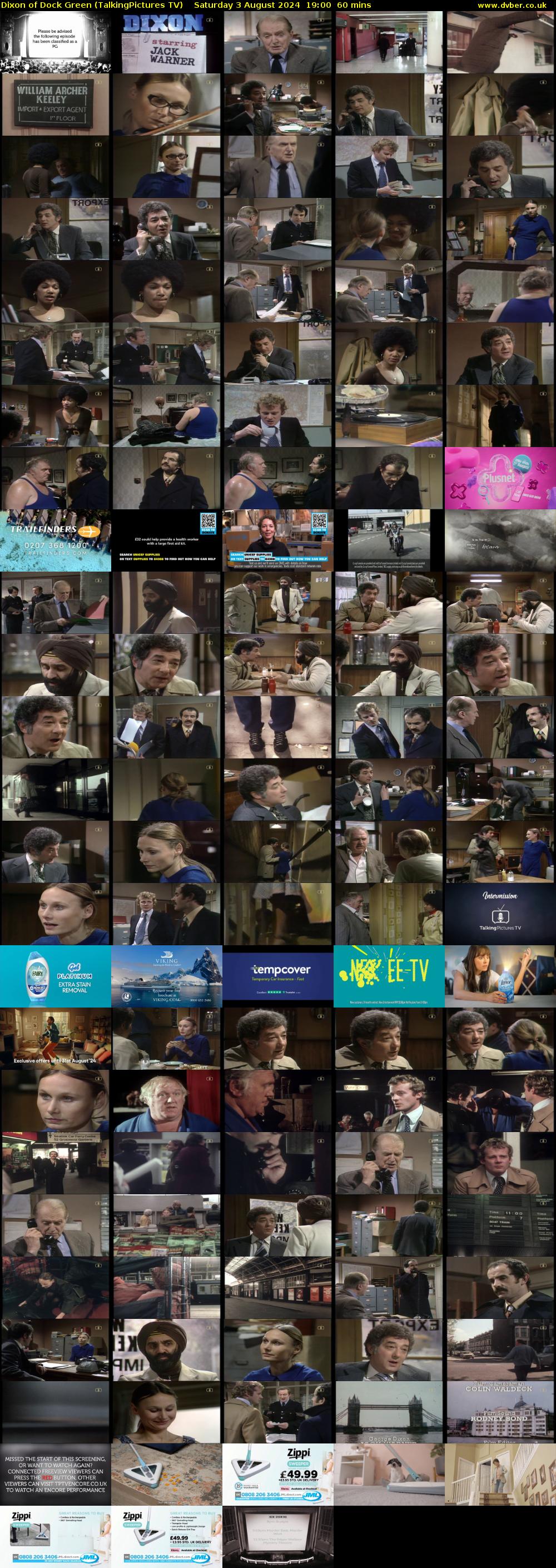Dixon of Dock Green (TalkingPictures TV) Saturday 3 August 2024 19:00 - 20:00