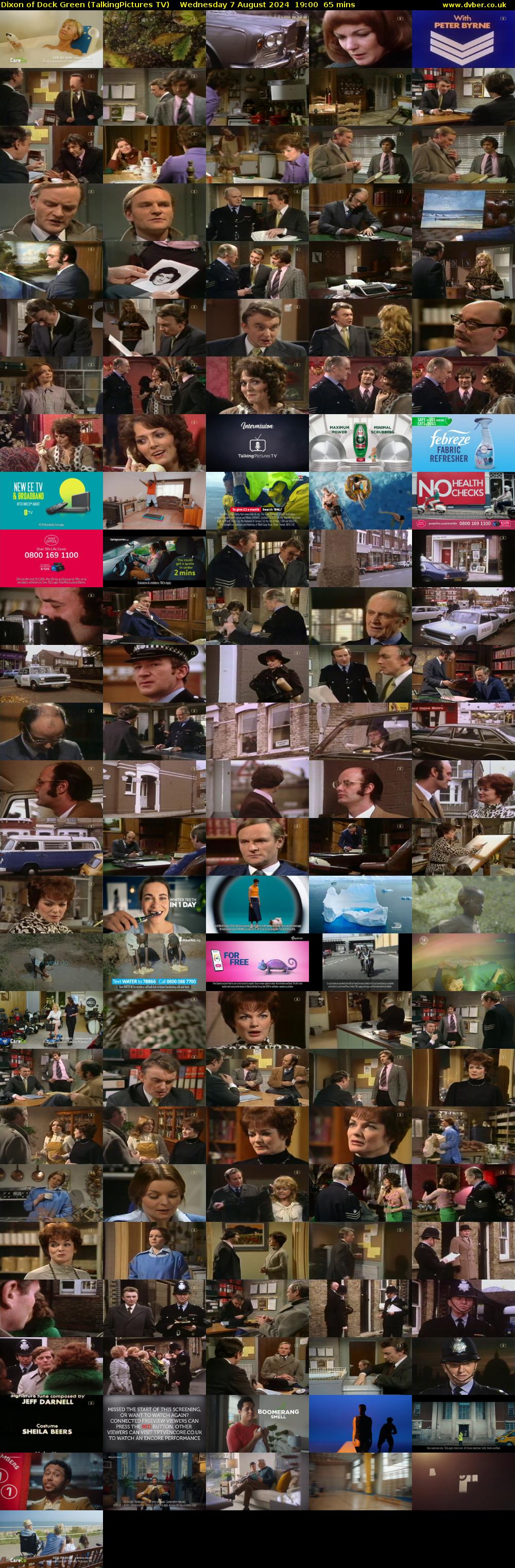 Dixon of Dock Green (TalkingPictures TV) Wednesday 7 August 2024 19:00 - 20:05