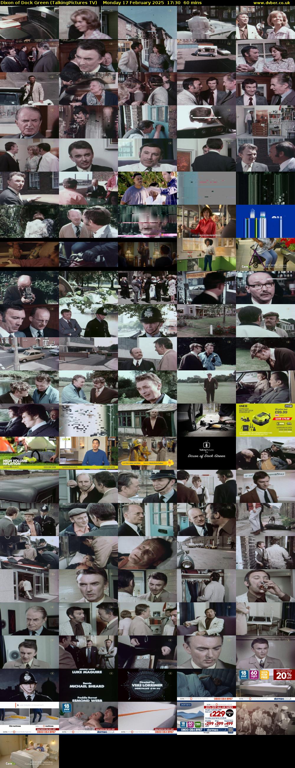 Dixon of Dock Green (TalkingPictures TV) Monday 17 February 2025 17:30 - 18:30