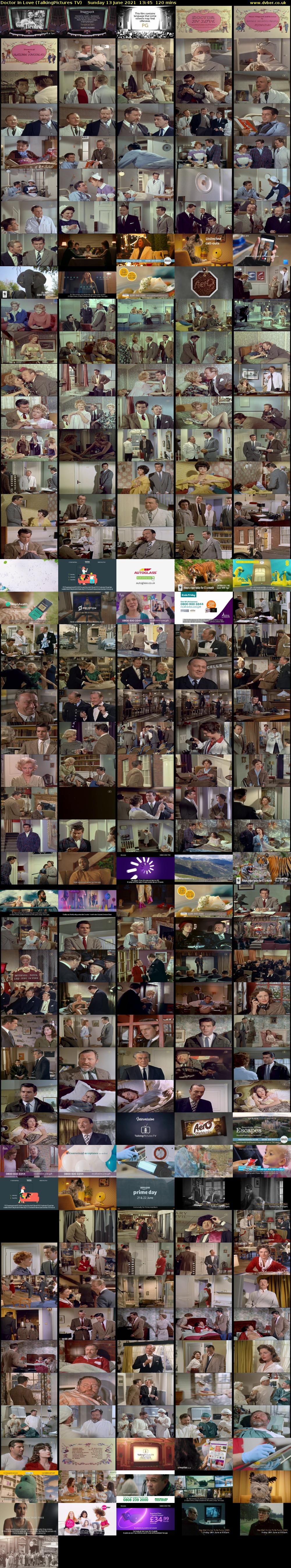 Doctor In Love (TalkingPictures TV) Sunday 13 June 2021 13:45 - 15:45