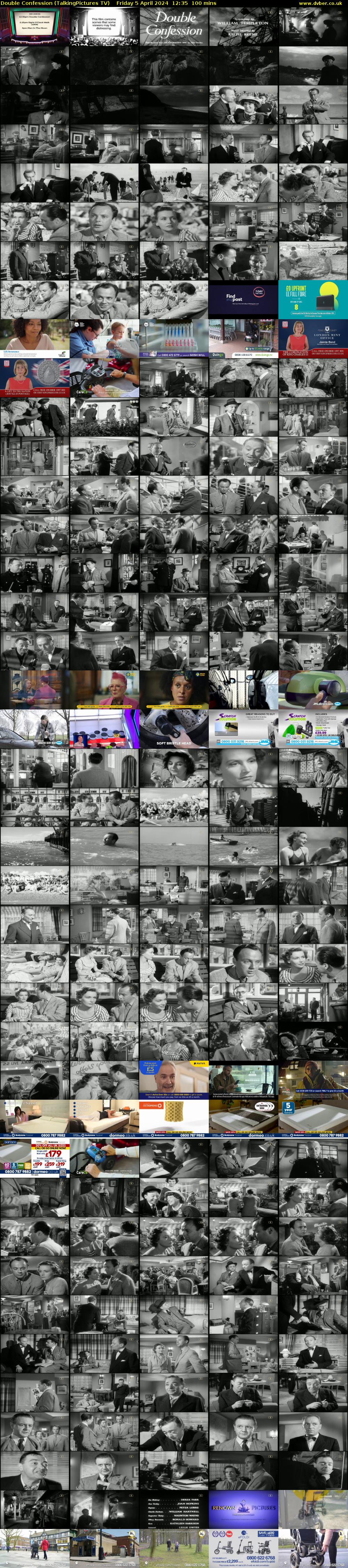Double Confession (TalkingPictures TV) Friday 5 April 2024 12:35 - 14:15