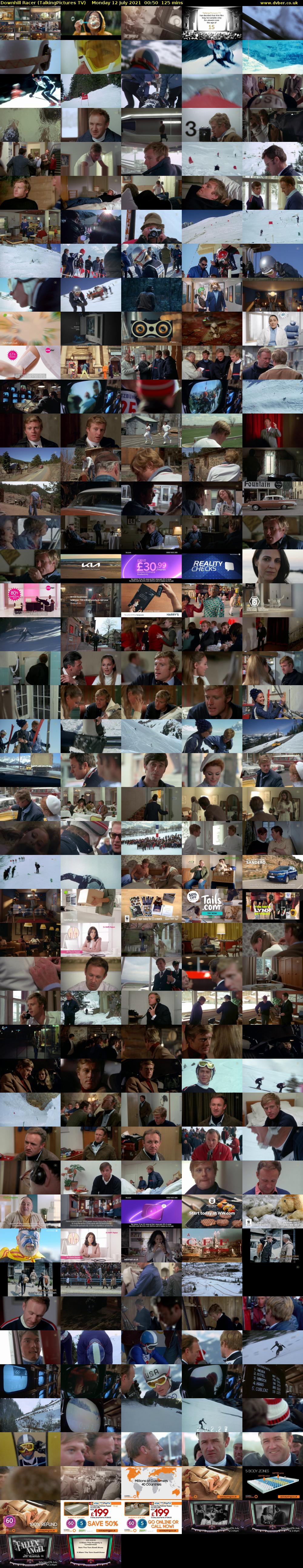 Downhill Racer (TalkingPictures TV) Monday 12 July 2021 00:50 - 02:55