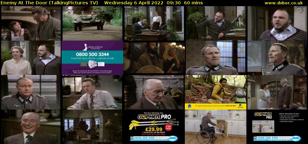 Enemy At The Door (TalkingPictures TV) Wednesday 6 April 2022 09:30 - 10:30