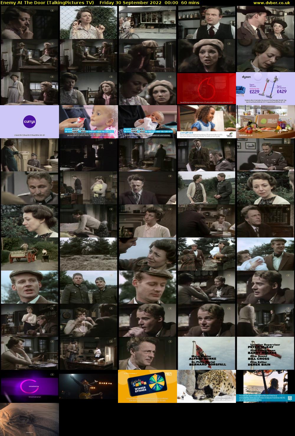 Enemy At The Door (TalkingPictures TV) Friday 30 September 2022 00:00 - 01:00
