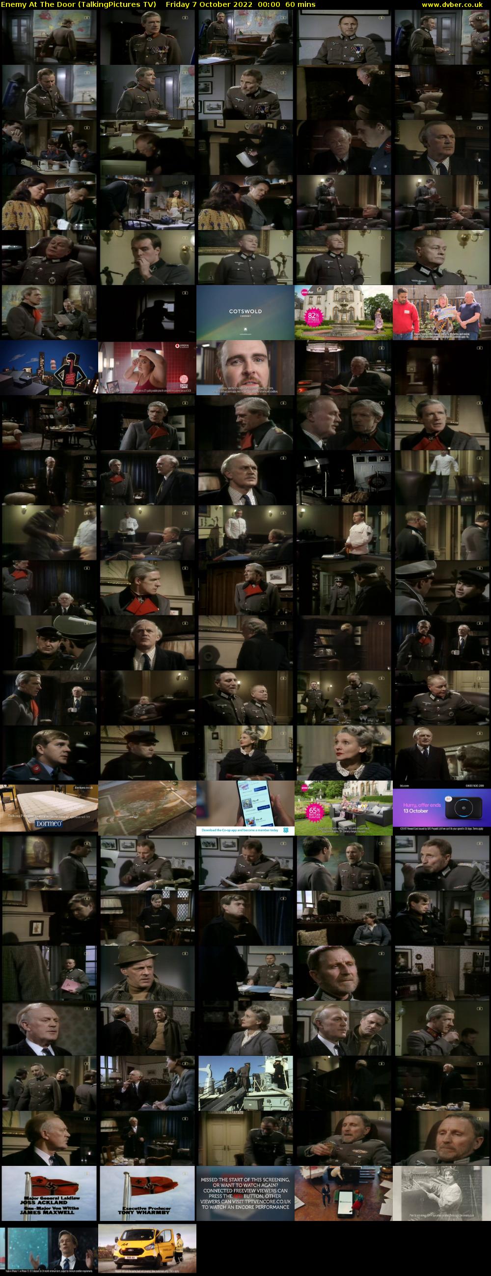 Enemy At The Door (TalkingPictures TV) Friday 7 October 2022 00:00 - 01:00