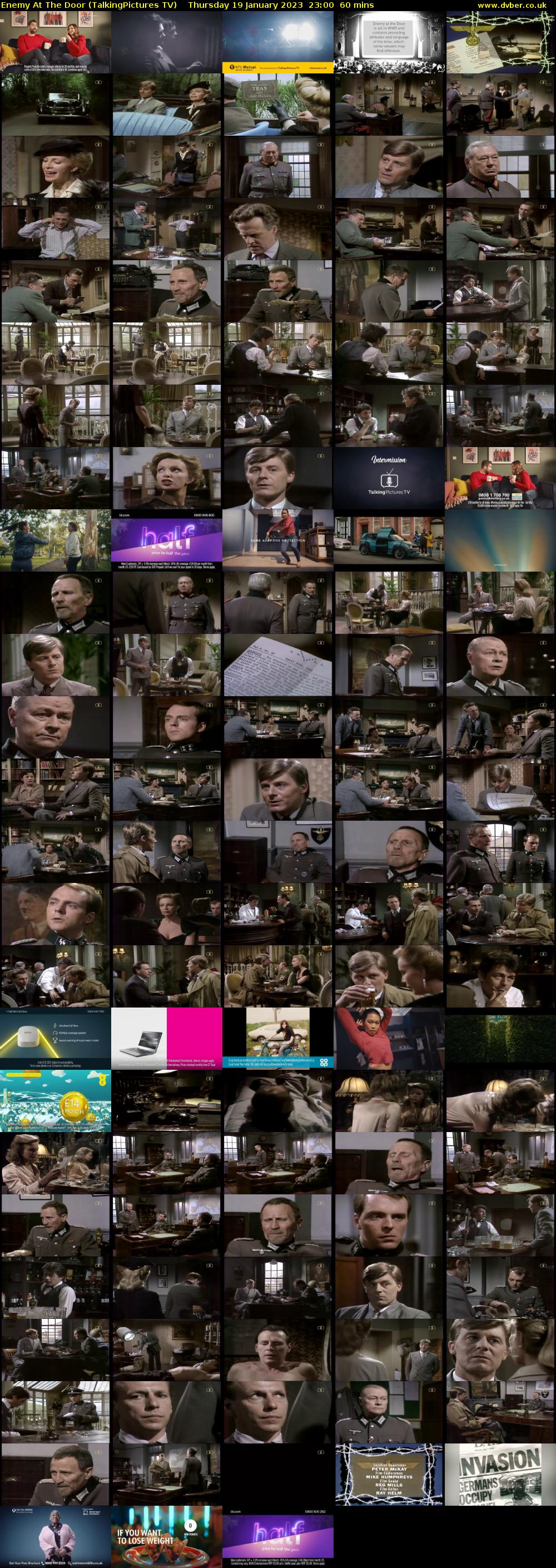 Enemy At The Door (TalkingPictures TV) Thursday 19 January 2023 23:00 - 00:00