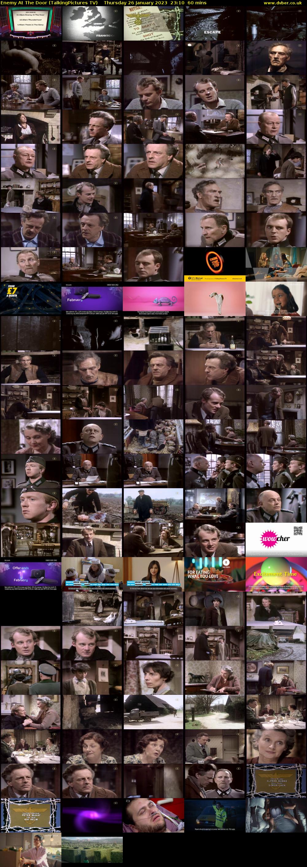 Enemy At The Door (TalkingPictures TV) Thursday 26 January 2023 23:10 - 00:10