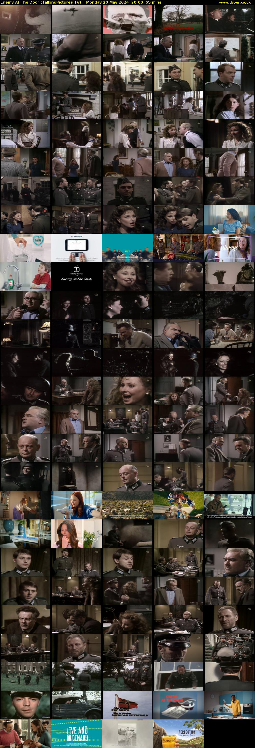 Enemy At The Door (TalkingPictures TV) Monday 20 May 2024 20:00 - 21:05