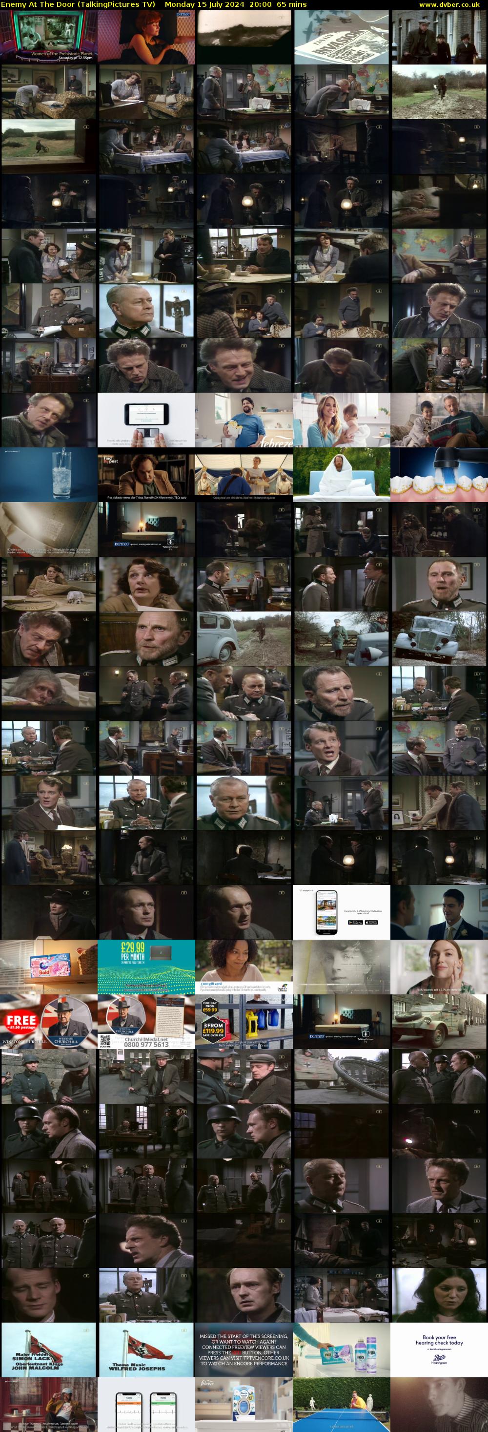 Enemy At The Door (TalkingPictures TV) Monday 15 July 2024 20:00 - 21:05