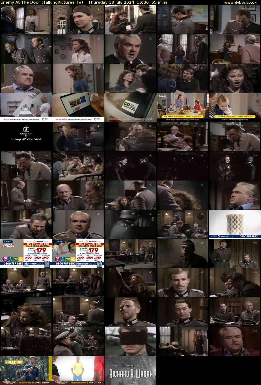 Enemy At The Door (TalkingPictures TV) Thursday 18 July 2024 16:30 - 17:35