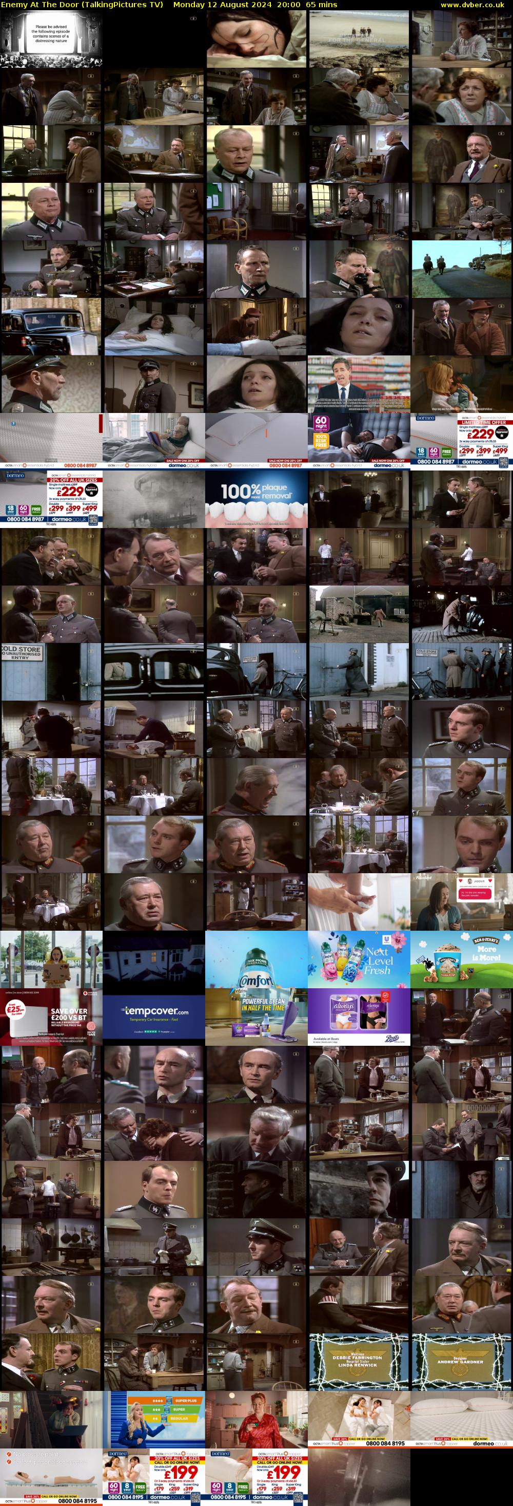 Enemy At The Door (TalkingPictures TV) Monday 12 August 2024 20:00 - 21:05