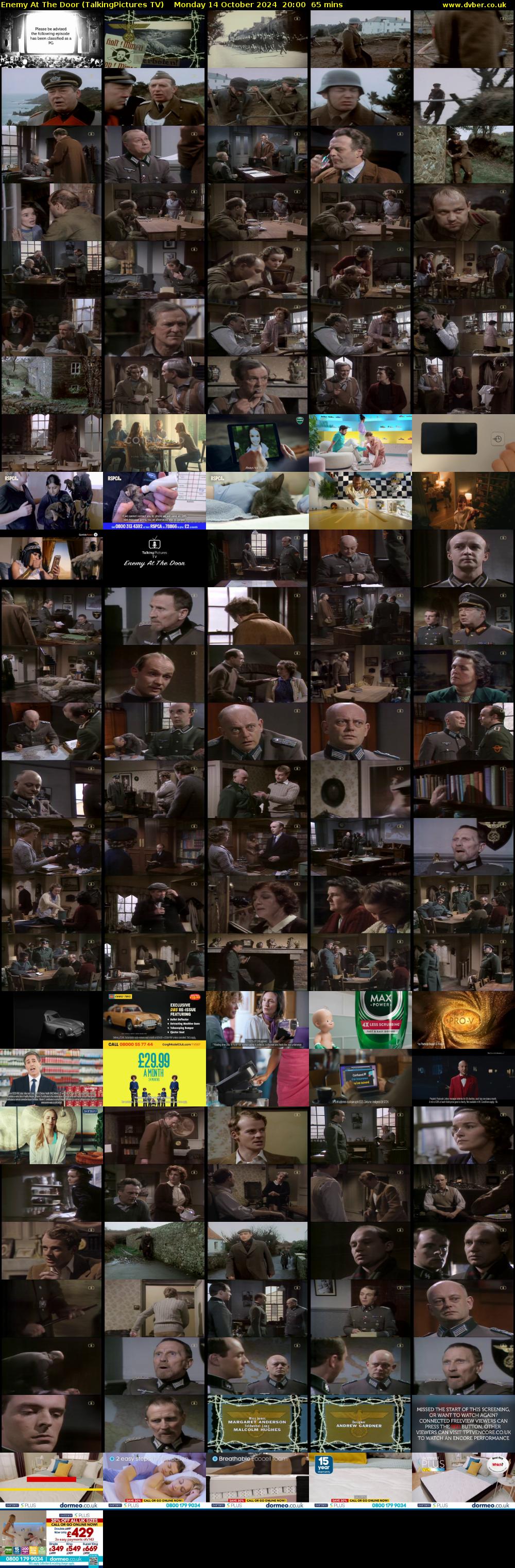 Enemy At The Door (TalkingPictures TV) Monday 14 October 2024 20:00 - 21:05