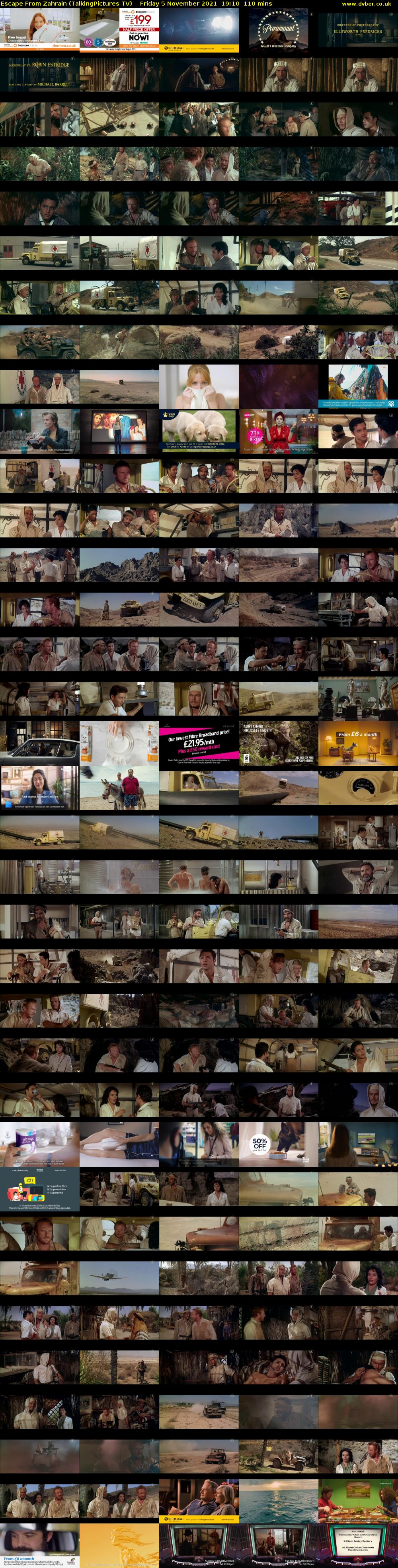 Escape From Zahrain (TalkingPictures TV) Friday 5 November 2021 19:10 - 21:00