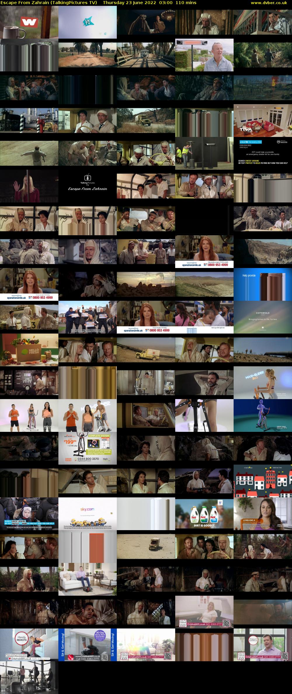 Escape From Zahrain (TalkingPictures TV) Thursday 23 June 2022 03:00 - 04:50