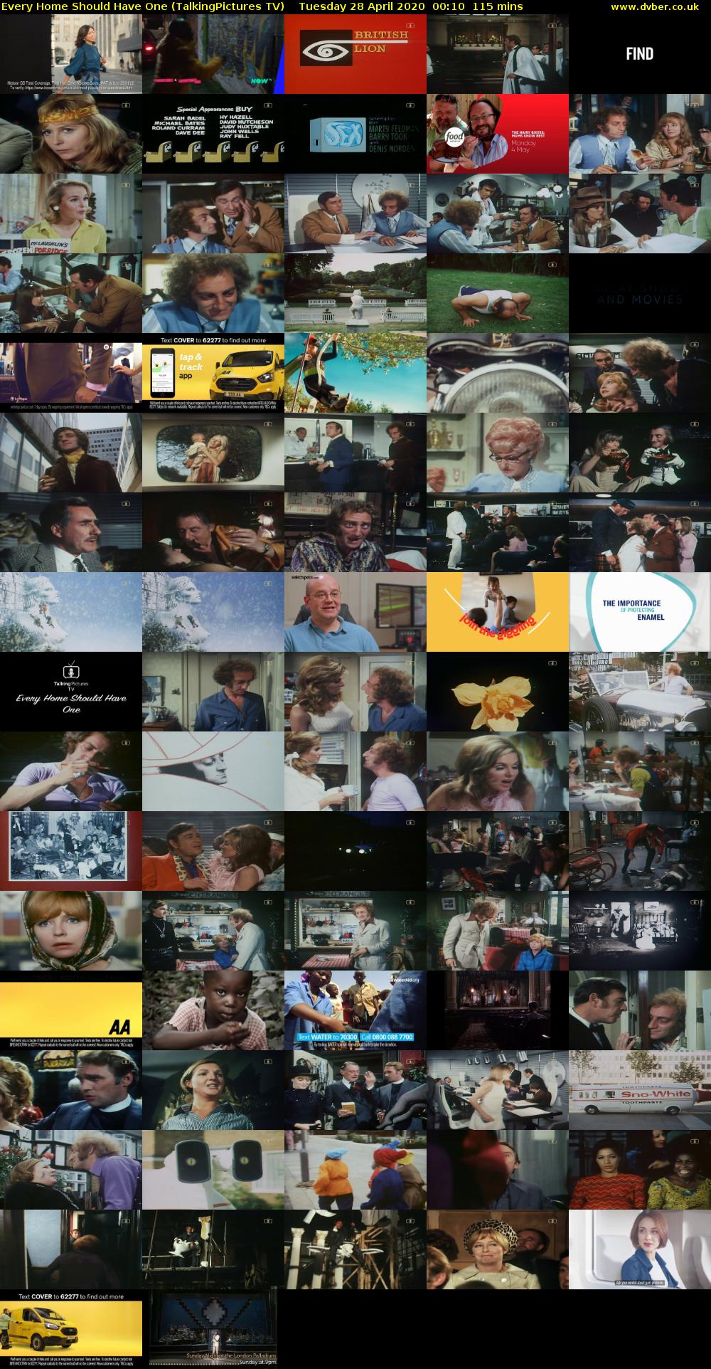 Every Home Should Have One (TalkingPictures TV) Tuesday 28 April 2020 00:10 - 02:05