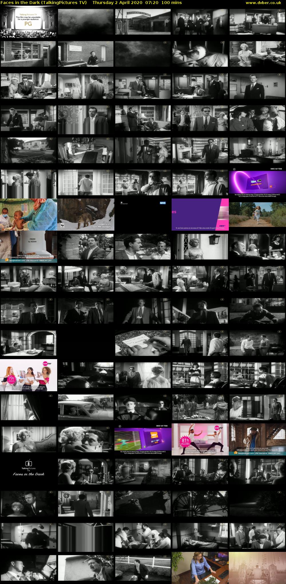 Faces in the Dark (TalkingPictures TV) Thursday 2 April 2020 07:20 - 09:00