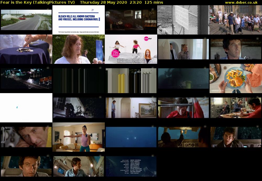 Fear is the Key (TalkingPictures TV) Thursday 28 May 2020 23:20 - 01:25