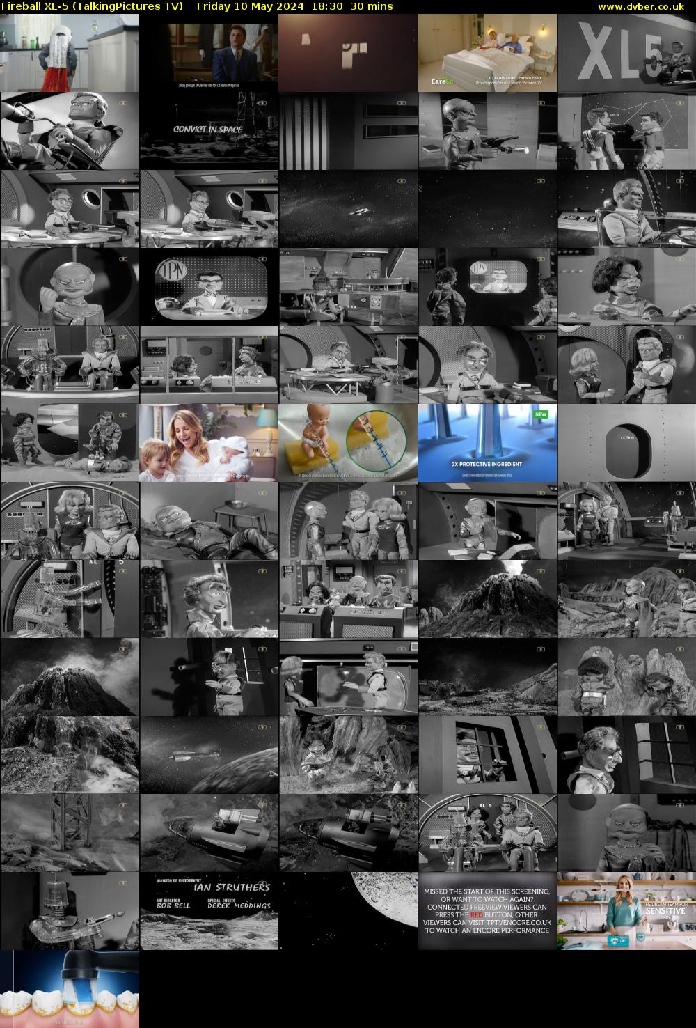 Fireball XL-5 (TalkingPictures TV) Friday 10 May 2024 18:30 - 19:00