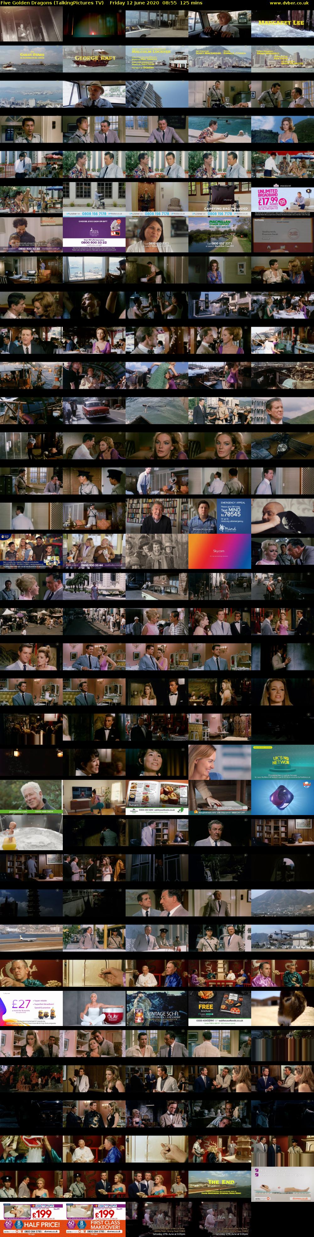 Five Golden Dragons (TalkingPictures TV) Friday 12 June 2020 08:55 - 11:00