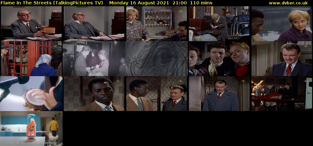 Flame In The Streets (TalkingPictures TV) Monday 16 August 2021 21:00 - 22:50