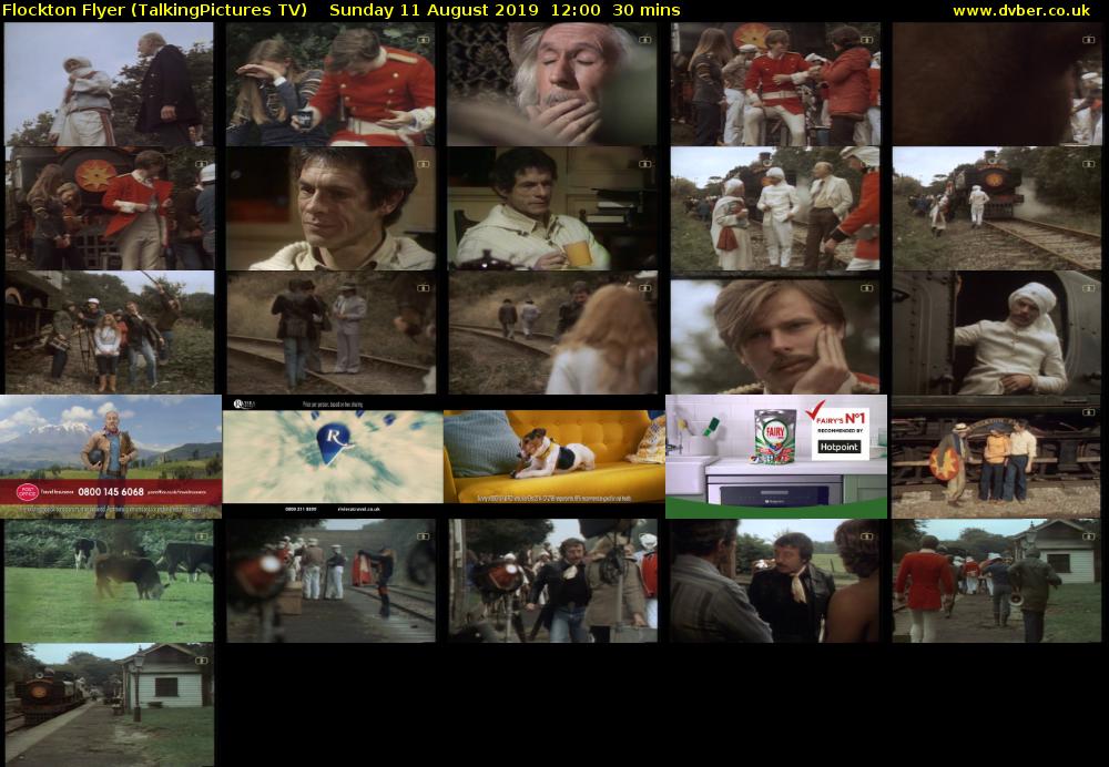 Flockton Flyer (TalkingPictures TV) Sunday 11 August 2019 12:00 - 12:30
