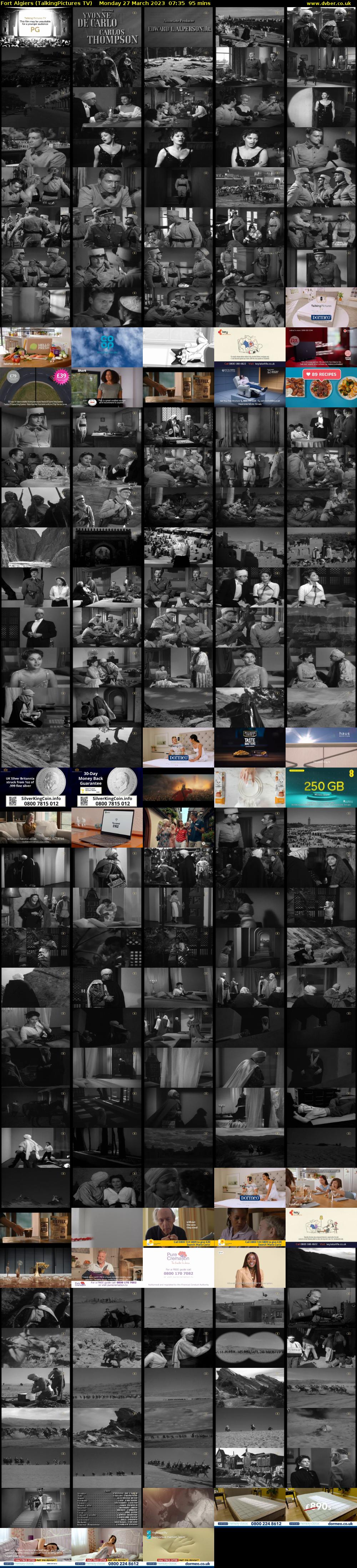 Fort Algiers (TalkingPictures TV) Monday 27 March 2023 07:35 - 09:10