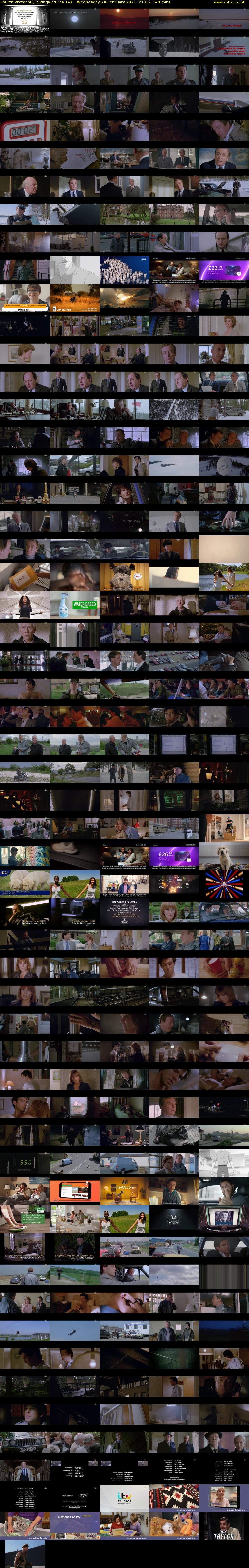 Fourth Protocol (TalkingPictures TV) Wednesday 24 February 2021 21:05 - 23:25