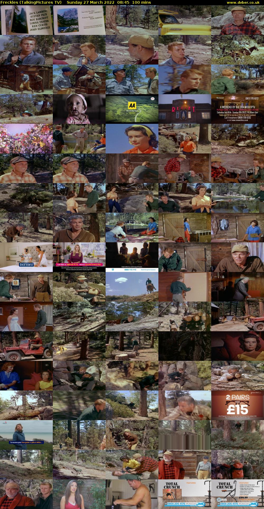Freckles (TalkingPictures TV) Sunday 27 March 2022 08:45 - 10:25