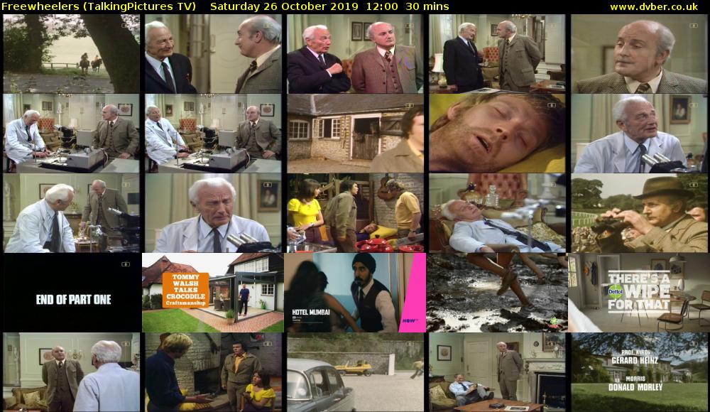 Freewheelers (TalkingPictures TV) Saturday 26 October 2019 12:00 - 12:30