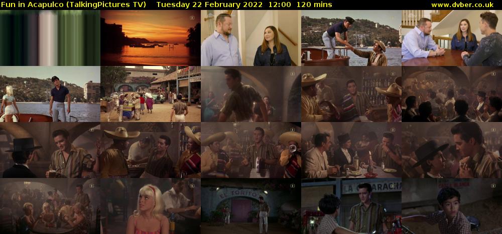 Fun in Acapulco (TalkingPictures TV) Tuesday 22 February 2022 12:00 - 14:00