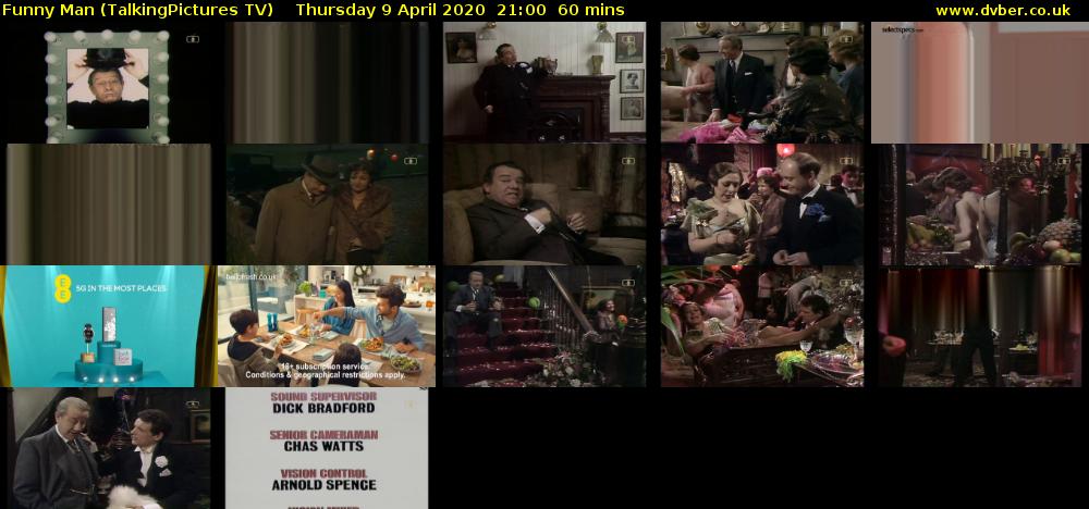 Funny Man (TalkingPictures TV) Thursday 9 April 2020 21:00 - 22:00