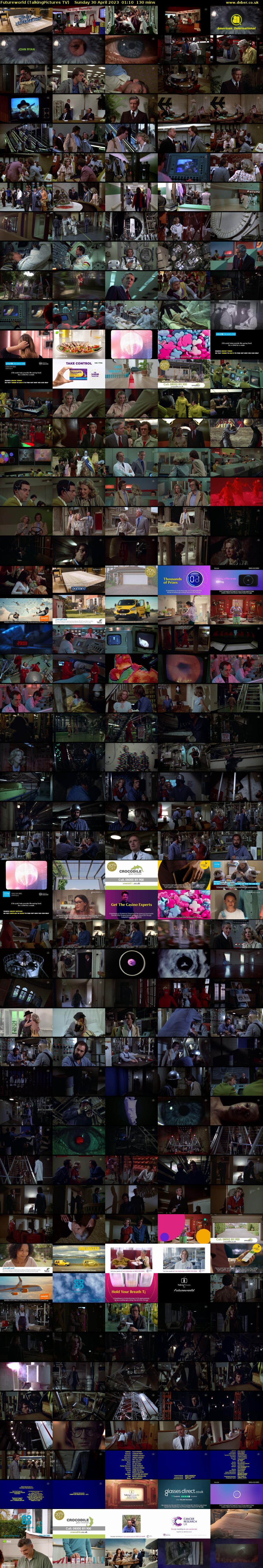 Futureworld (TalkingPictures TV) Sunday 30 April 2023 01:10 - 03:20