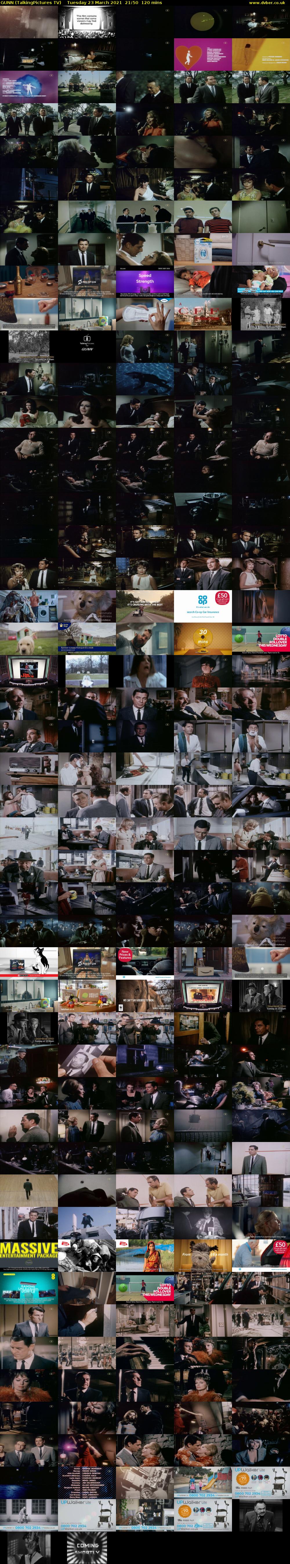 GUNN (TalkingPictures TV) Tuesday 23 March 2021 21:50 - 23:50