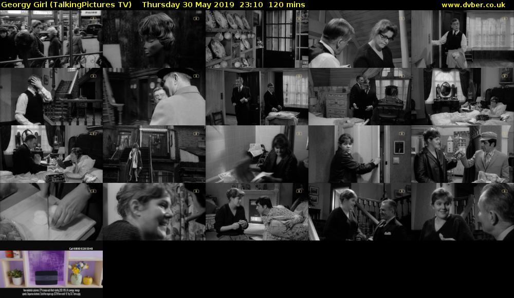 Georgy Girl (TalkingPictures TV) Thursday 30 May 2019 23:10 - 01:10