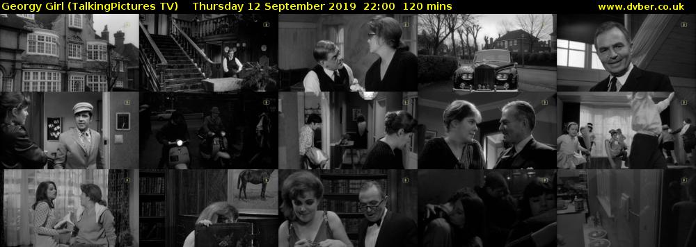 Georgy Girl (TalkingPictures TV) Thursday 12 September 2019 22:00 - 00:00