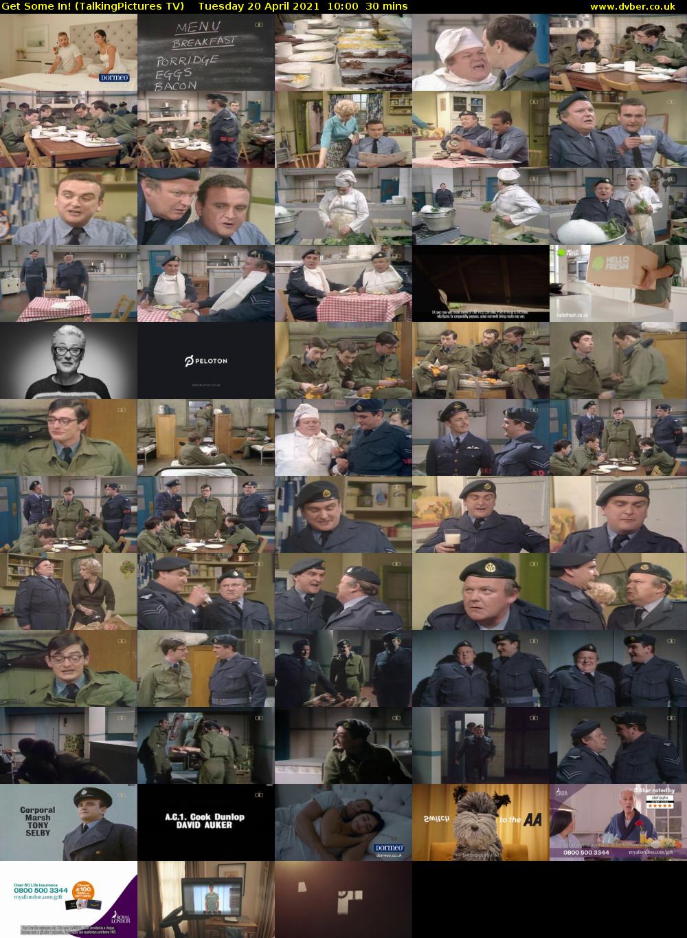 Get Some In! (TalkingPictures TV) Tuesday 20 April 2021 10:00 - 10:30