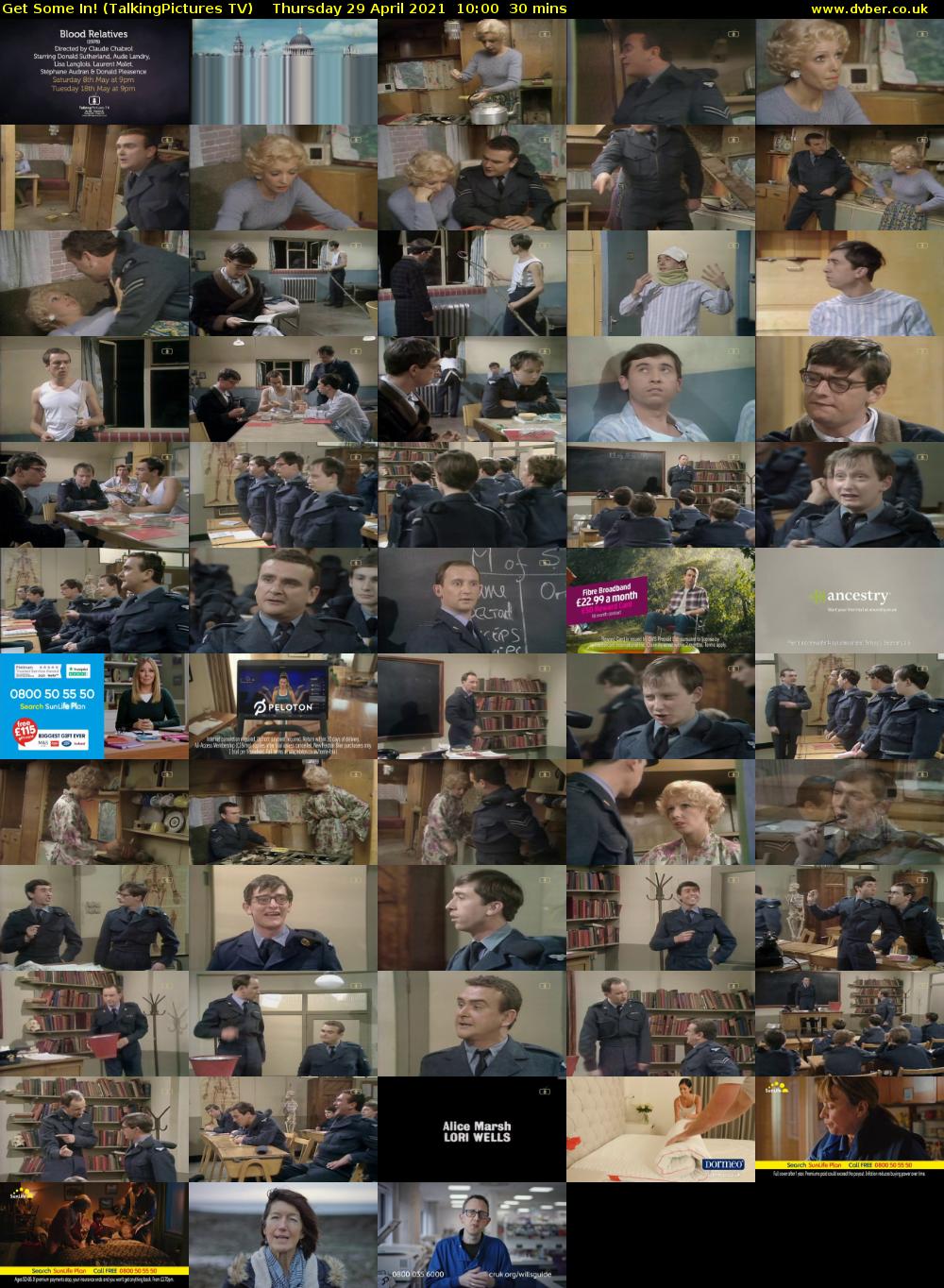 Get Some In! (TalkingPictures TV) Thursday 29 April 2021 10:00 - 10:30