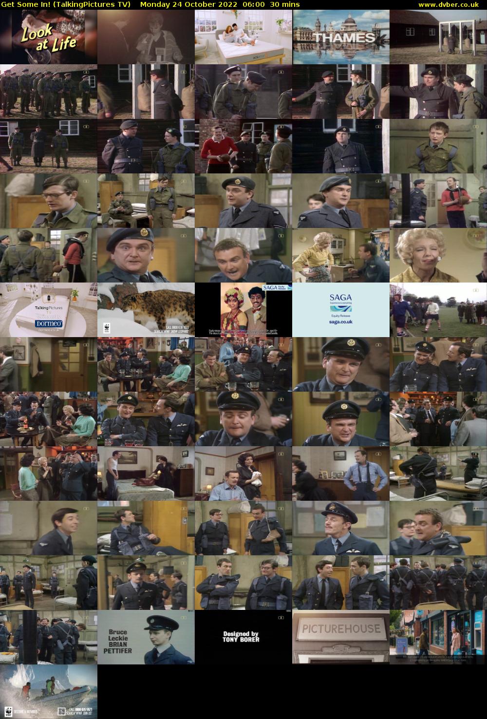 Get Some In! (TalkingPictures TV) Monday 24 October 2022 06:00 - 06:30