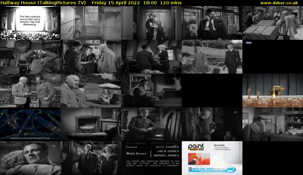 Halfway House (TalkingPictures TV) Friday 15 April 2022 18:00 - 20:00