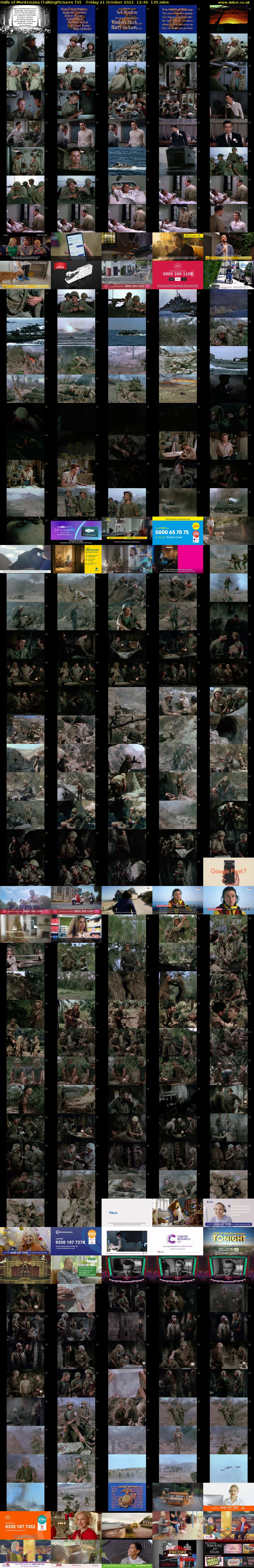 Halls of Montezuma (TalkingPictures TV) Friday 21 October 2022 12:40 - 14:55
