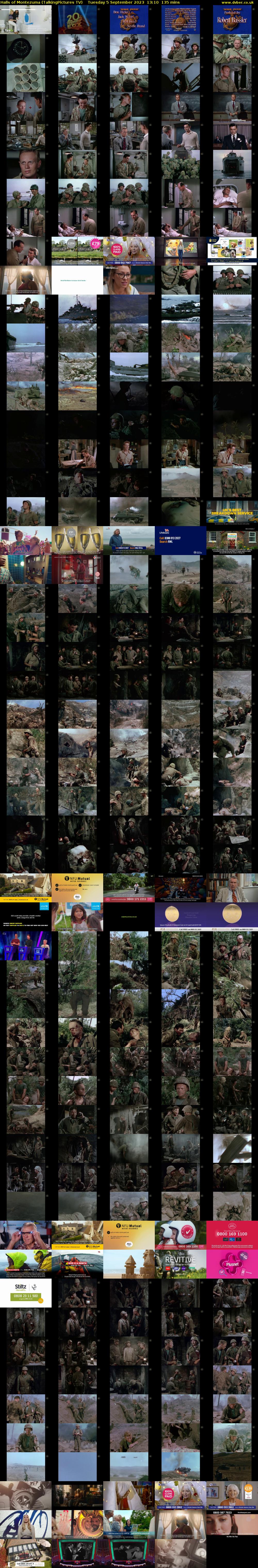 Halls of Montezuma (TalkingPictures TV) Tuesday 5 September 2023 13:10 - 15:25
