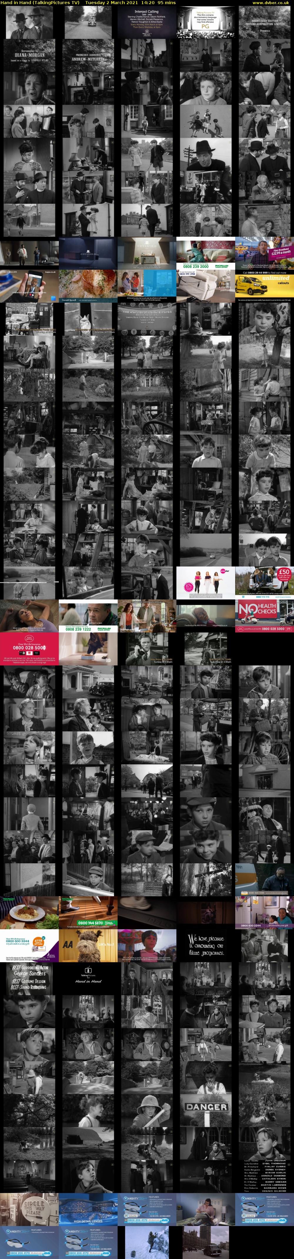 Hand in Hand (TalkingPictures TV) Tuesday 2 March 2021 14:20 - 15:55