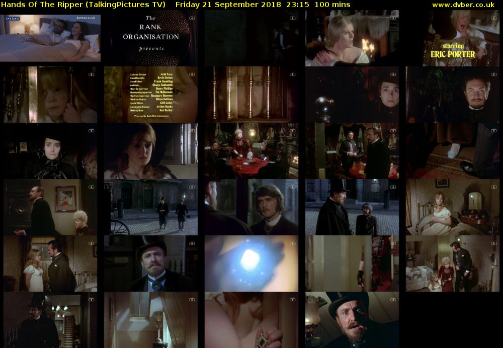 Hands Of The Ripper (TalkingPictures TV) Friday 21 September 2018 23:15 - 00:55